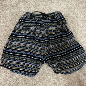multicolored shorts
